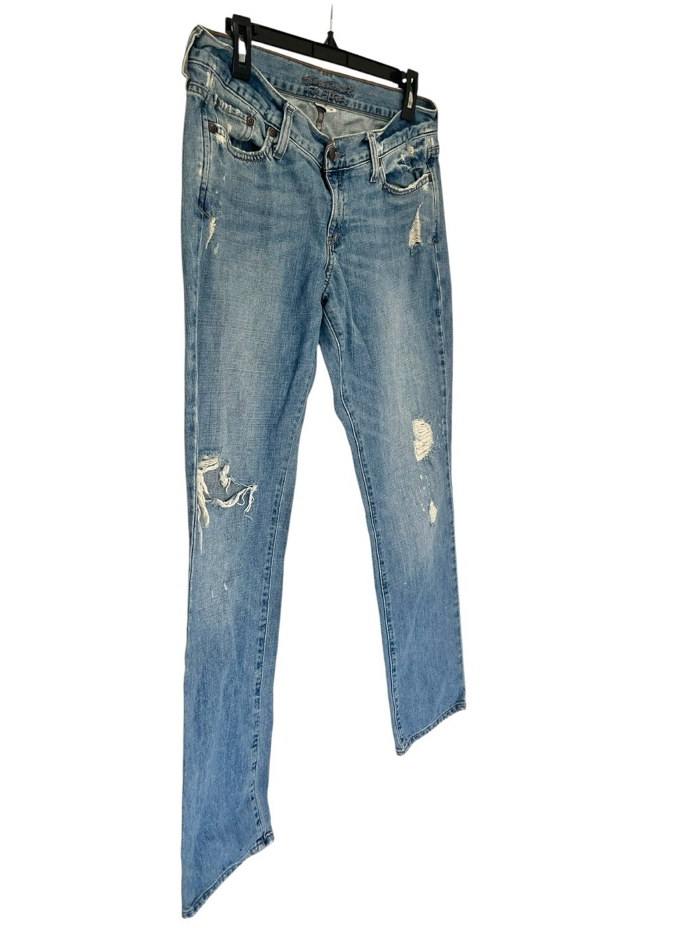 Abercrombie & Fitch Erin Jeans women’s 8S Distressed Low Rise 100% Cotton Y2K